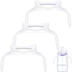 CHUBBIEE Baby Bottle Handles for Lansinoh 5oz & 8oz Bottles, Ergonomic Non-Slip by CHUBBIEE