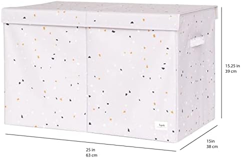 3 Sprouts Recycled Fabric Toy Chest, Extra Large, - Image 4