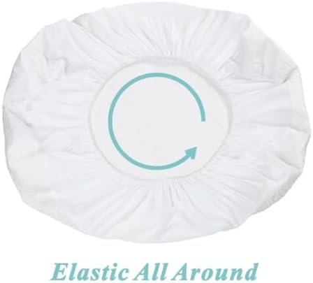 American Baby Company 2 Waterproof Pack and Play Mattress Protector 39x27 - Image 6