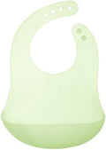 Olababy Fold N Go Silicone Baby Bib w/Travel Case, Waterproof by Olababy
