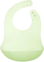 Olababy Fold N Go Silicone Baby Bib w/Travel Case, Waterproof by Olababy