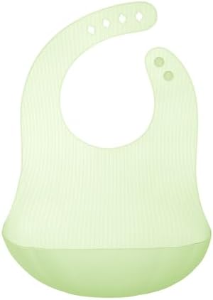 Olababy Fold N Go Silicone Baby Bib w/Travel Case, Waterproof by Olababy