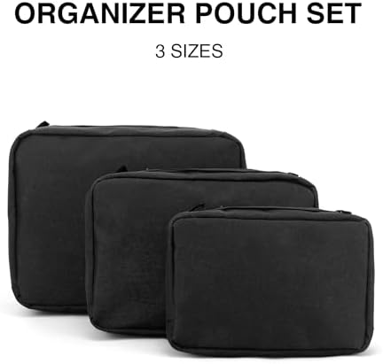 Mardingtop Packing Cubes for Travel, 3 Pack Cordura Tactical Luggage Organizer - Image 3