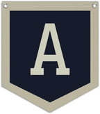 Lacama Vintage Name Pennant Flag Banner by Lacama