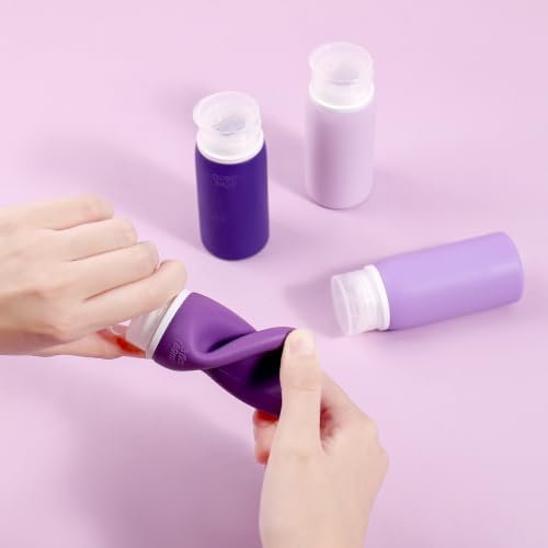Muslish 21 Pack Travel Bottles for Toiletries, Leak-Proof TSA Compliant - Image 4