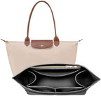 OPPOSHE Purse Organizer Insert for Longchamp Le Pliage, Premium Felt Long Champ by OPPOSHE