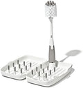 OXO Tot Travel Size Baby Bottle Drying Rack & Bottle Brush by Unknown