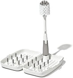 OXO Tot Travel Size Baby Bottle Drying Rack & Bottle Brush by Unknown