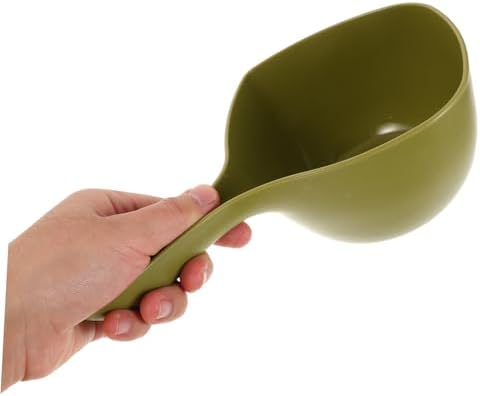 3pcs Ergonomic Long Handle Bath Spoon Skin-friendly Boys and Girls Bathing - Image 3
