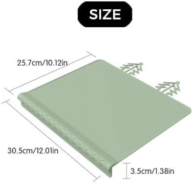 Green Silicone Table Mat - Image 3