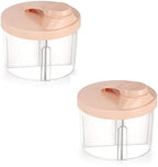 Accmor Baby Formula Dispenser On The Go, Non-Spill Rotating Four-Compartment by Accmor