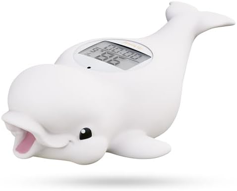 Baby Bath Thermometer for Tub, Digital Infants Water Temperature, LCD Display by DoliYearning