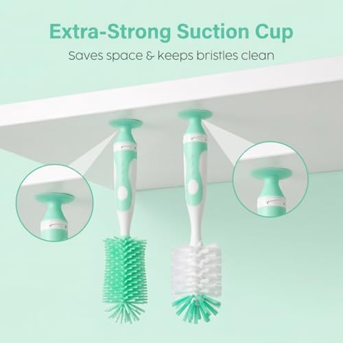Ariseno 4-in-1 Baby Bottle Brush Set - Image 5