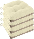 Chair Cushions for Dining Chairs Set of 4 by FlyGulls