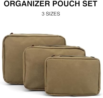 Mardingtop Packing Cubes for Travel, 3 Pack Cordura Tactical Luggage Organizer - Image 3