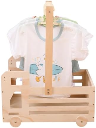 Wooden Baby Shower Crate Closet - Image 2