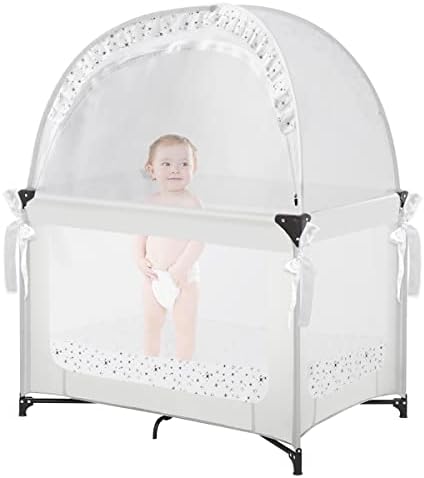 L RUNNZER Baby Pack N Play Tent, Pack and Play Canopy to Keep Baby in, Portable by L+RUNNZER
