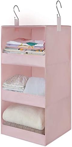 GRANNY SAYS 3-Shelf Hanging Closet Organizer, Foldable Storage by GRANNYSAYS