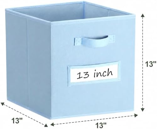 Storage Bins, Pastel Blue - Image 3