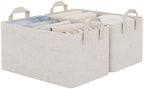 StorageWorks Fabric Storage Bins, Linen Closet Organizers by StorageWorks