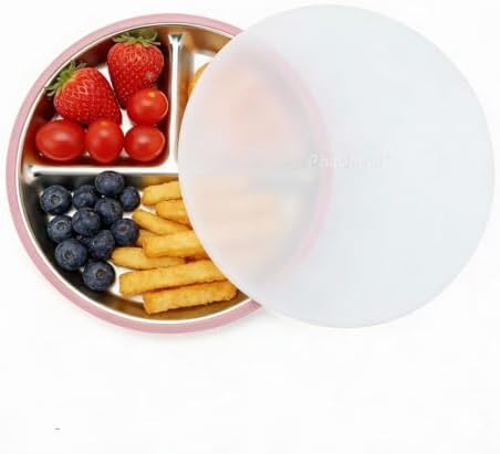 PandaEar 3 Pack Stainless Steel Baby Suction Plates - Image 6