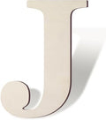 Wooden Letters 12 Inch Large Paintable Wood Letters J by Unknown