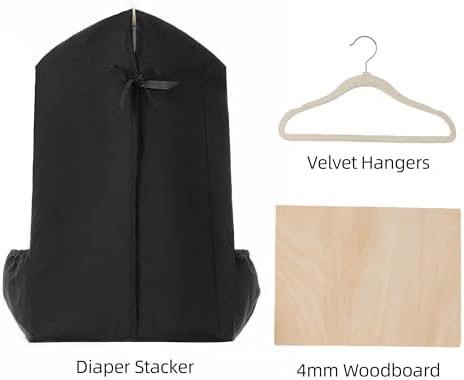 Hanging Diaper Stacker Organizer - Image 3