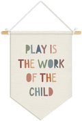Playroom Wall Decor, Play Wall Hanging Pennant Flag Banner by Unknown
