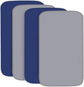 4-Pack Fitted Pack and Play Sheets by Bilobanbabybedding
