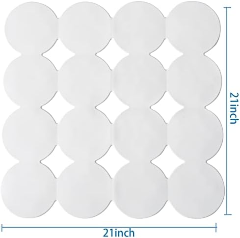 Webos Square Shower Mat Nonslip - Image 2