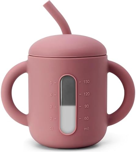 SAMiGO Silicone Baby Straw Cup Sippy Cup by SAMiGO
