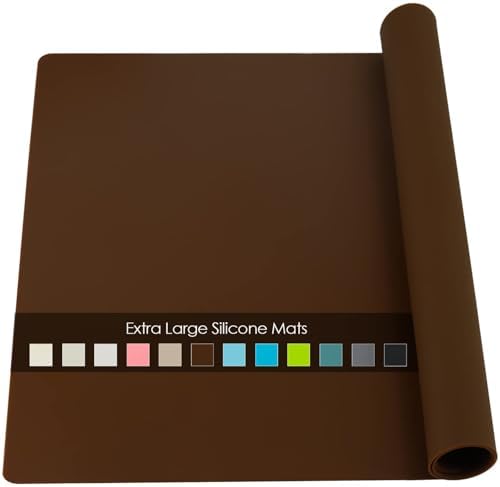 Extra Large Silicone Mat, Kitchen Counter Mat Placemats by QPIXDIGITAL