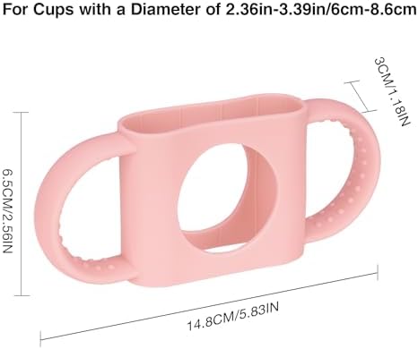 NiHome 2 Pcs Silicone Tumbler Handle - Image 6