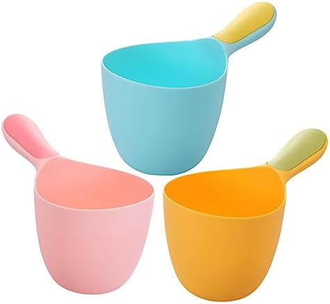 3-pack Plastic Water Ladle 7.08 X 4.13 X 3.93 in Water Scoop Cups - Image 2