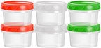 EONJOE 4oz Airtight Plastic Food Storage Containers by EONJOE
