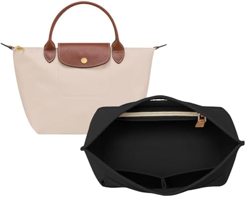 OPPOSHE Purse Organizer Insert for Longchamp Le Pliage, Premium Felt Long Champ by OPPOSHE