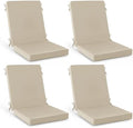 Summsun Outdoor Dining Chair Cushions 4-Pack, 20 x 20 Inch by SUMMSUN