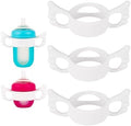 Silicone Baby Bottle Handles for Boon Nursh Bottles, Easy Grip Bottle Holder by JoyFeed