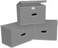 Linen Fabric Foldable Collapsible Storage Cube Bin Organizer Basket by SEVENDOME