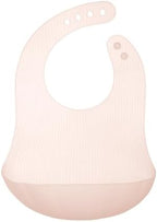 Olababy Fold N Go Silicone Baby Bib w/Travel Case, Waterproof by Olababy