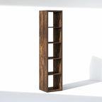 Furinno Cubic Extra Thick 5-Cube Closet Organizers and Storage, Amber Pine - Image 7