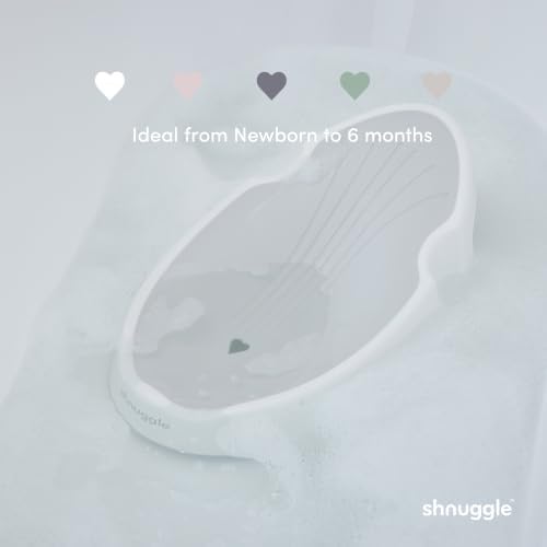 Shnuggle | Newborn Baby Bath Support | Ergonomic Soft-Touch Seat | Lightweight - Image 4