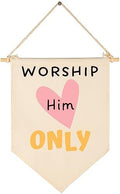 The 10 Commandments Sign-God's Rules-Bible Verse Decor-Pennant Flag Gifts by Sioial