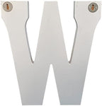 Distressed White Wash Alphabet Wall Art Free Standing Monogram Letter - Image 4