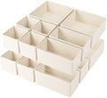 Criusia Drawer Organizer Clothes, 16 Pack Underwear Drawer Organizers, Foldable by Criusia