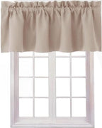 Hiasan Camel Valance Curtains for Window 42 x 12 Inches 1 Panel by Hiasan