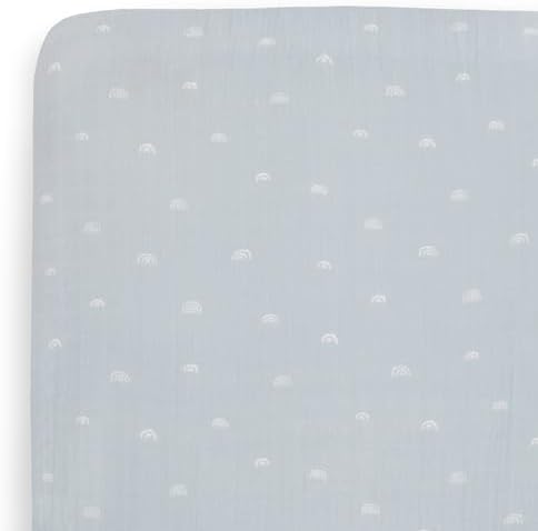 Little Unicorn Premium Crib Sheet | Breathable & Super-Soft Muslin Fabric by LittleUnicorn