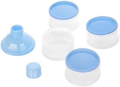 Accmor Formula Dispenser On The Go, 4 Compartments Stackable Formula Container - Image 2