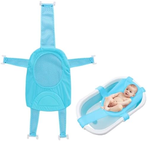 Baby Bath Seat Support Net Infant Bathing Support Mat Newborn Bath Tub Seat by Ibluelover