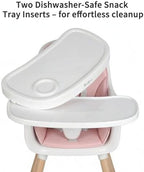 Babilous Wooden Baby High Chair - Image 6
